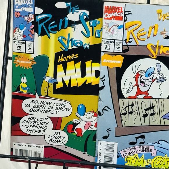 The Ren & Stimpy Show 7-8 17-21 23 25 28 Lot Marvel - Picture 7 of 7